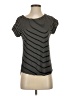 Foil Black Short Sleeve Top Size XS - photo 1