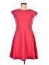 Gap Solid Red Casual Dress Size 6 - photo 1