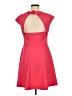 Gap Solid Red Casual Dress Size 6 - photo 2