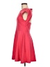 Gap Solid Red Casual Dress Size 6 - photo 5