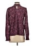 J.Jill Purple Long Sleeve Blouse Size S - photo 2