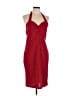 Zeagoo 100% Polyester Solid Red Cocktail Dress Size L - photo 1
