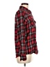 Overdrive 100% Cotton Plaid Red Long Sleeve Button-Down Shirt Size M - photo 4