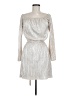 Lulus 100% Polyester Metallic Silver Cocktail Dress Size S - photo 1