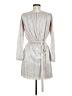 Lulus 100% Polyester Metallic Silver Cocktail Dress Size S - photo 2