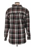 Chicka-D 100% Cotton Plaid Black Long Sleeve Button-Down Shirt Size M - photo 2