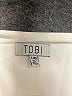 TOBI Solid Ivory Casual Skirt Size L - photo 4