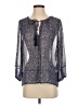Joie 100% Silk Purple Blouse Size XS - photo 1
