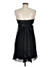 BCBGMAXAZRIA 100% Silk Solid Black Cocktail Dress Size 10 (petite) - photo 2