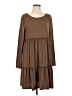 Emery Rose Brown Casual Dress Size L - photo 1