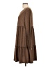 Emery Rose Brown Casual Dress Size L - photo 5