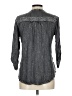 Solitaire 100% Rayon Gray 3/4 Sleeve Blouse Size L - photo 2