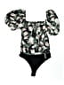 Express 100% Cotton Black Bodysuit Size S - photo 1