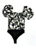 Express 100% Cotton Black Bodysuit Size S - photo 2