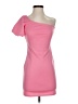 Assorted Brands Solid Pink Cocktail Dress Size S - photo 1