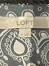 Ann Taylor LOFT Paisley Gray Casual Dress Size S - photo 7