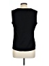 St. John Black Sleeveless Top Size 10 - photo 2