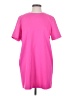 Blaque Label 100% Polyester Solid Pink Casual Dress Size M - photo 1