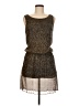 213 Industry Metallic Brown Cocktail Dress Size M - photo 1