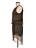 213 Industry Metallic Brown Cocktail Dress Size M - photo 5