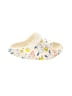 Assorted Brands Print White Ivory Sandals Size 7 1/2 (kids) - photo 1