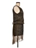 213 Industry Metallic Brown Cocktail Dress Size M - photo 4