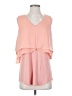 H By Halston 100% Polyester Pink Sleeveless Blouse Size S - photo 1