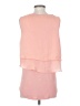 H By Halston 100% Polyester Pink Sleeveless Blouse Size S - photo 2