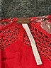 Free People 100% Polyester Red Long Sleeve Blouse Size XS - photo 3
