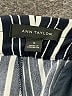 Ann Taylor 100% Polyester Stripes Black Casual Pants Size M - photo 4