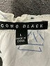 Como Black 100% Rayon White Sleeveless Blouse Size L - photo 7