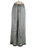 Zara Stripes Silver Casual Pants Size S - photo 1