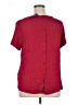 Torrid Burgundy Short Sleeve Top Size 1X Plus (1) - photo 2