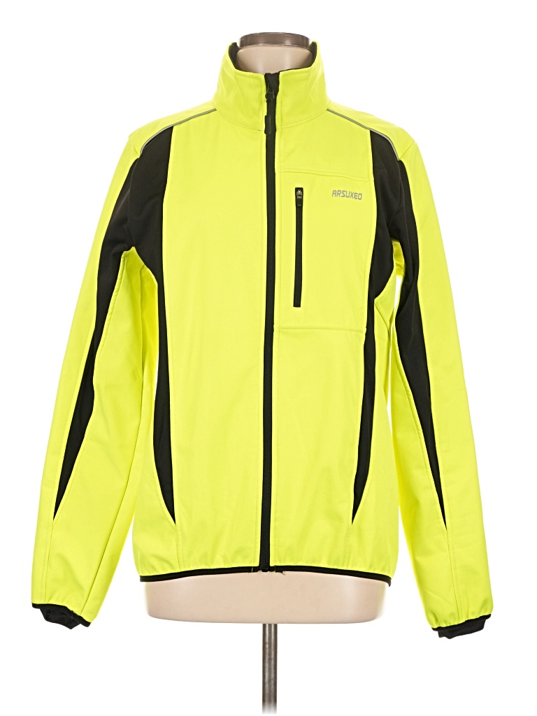 Pre-owned Assorted Brands Track Jacket In Yellow