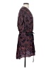 Veronica Beard 100% Silk Paisley Brown Casual Dress Size 2 - photo 4