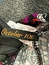 Assorted Brands Hearts Black Leggings One size - photo 7