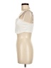 Blue Blush Ivory Sleeveless Top Size M - photo 5