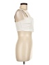 Blue Blush Ivory Sleeveless Top Size M - photo 4