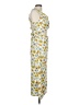 ASOS Design 100% Polyester Print Yellow Casual Dress Size 10 - photo 4