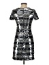 Aidan Mattox 100% Polyester Metallic Silver Cocktail Dress Size 2 - photo 2