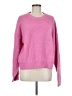 Unbranded Solid Pink Pullover Sweater Size M - photo 1