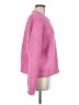 Unbranded Solid Pink Pullover Sweater Size M - photo 4