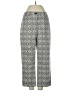 Harold's Print Gray Casual Pants Size 2 - photo 1