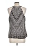 Nue Options 100% Polyester Silver Sleeveless Blouse Size L - photo 2
