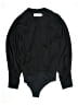 Geraldine Lustgarten 100% Polyester Black Bodysuit Size 10 - photo 1