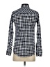 J.Crew Checkered-gingham Blue Long Sleeve Button-Down Shirt Size 2 - photo 2