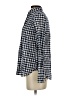 J.Crew Checkered-gingham Blue Long Sleeve Button-Down Shirt Size 2 - photo 5