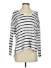 If It Were Me Stripes White Pullover Sweater Size S - photo 1