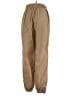 Topshop 100% Nylon Solid Tan Casual Pants Size 4 - 6 - photo 2
