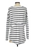 If It Were Me Stripes White Pullover Sweater Size S - photo 2
